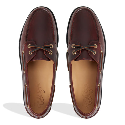 Sperry Prescott Gold Cup Boat Shoe Bordo