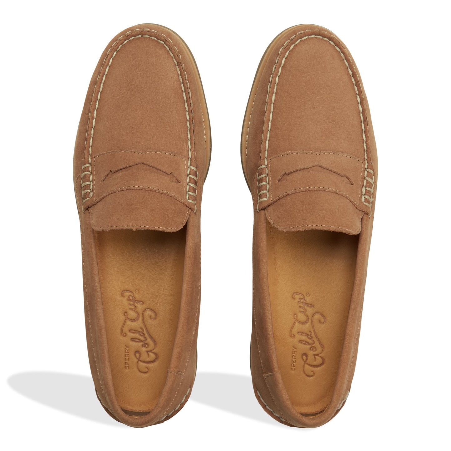 Sperry Gold Cup Cambridge Penny Loafer Sand