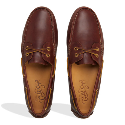 Sperry Gold Cup Harpswell 2-Eye Driver Dark red