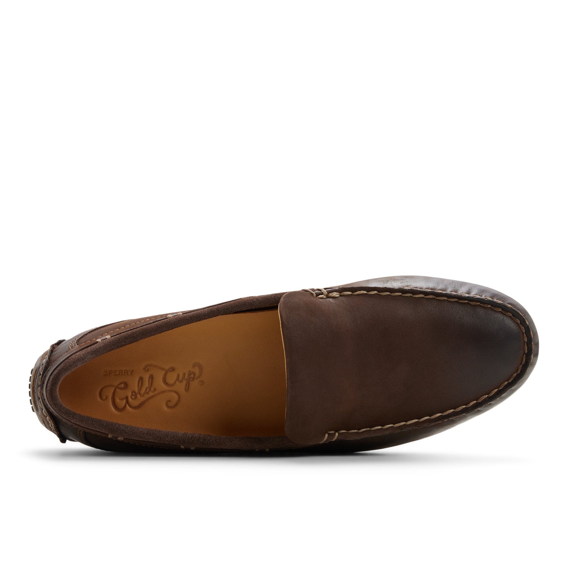 Sperry Gold Cup Harpswell Venetian Driver Loafer Brown