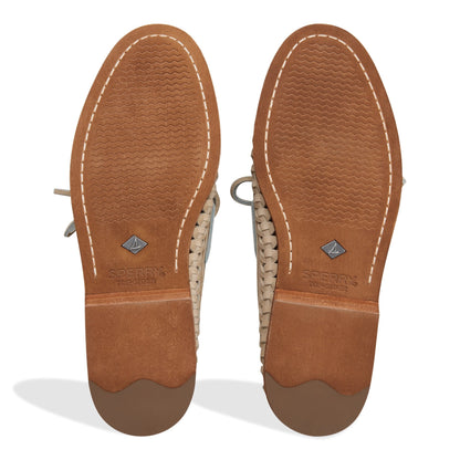 Sperry Gold Cup Authentic Original 2-Eye Woven Light beige