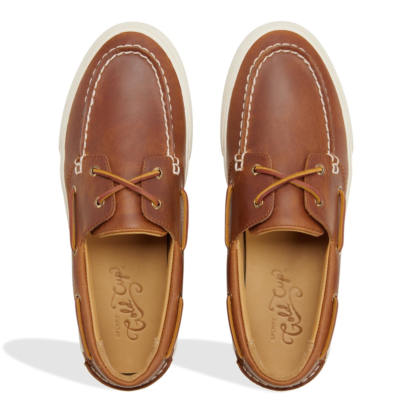 Sperry Gold Cup 2-Eye Sneaker Open tan