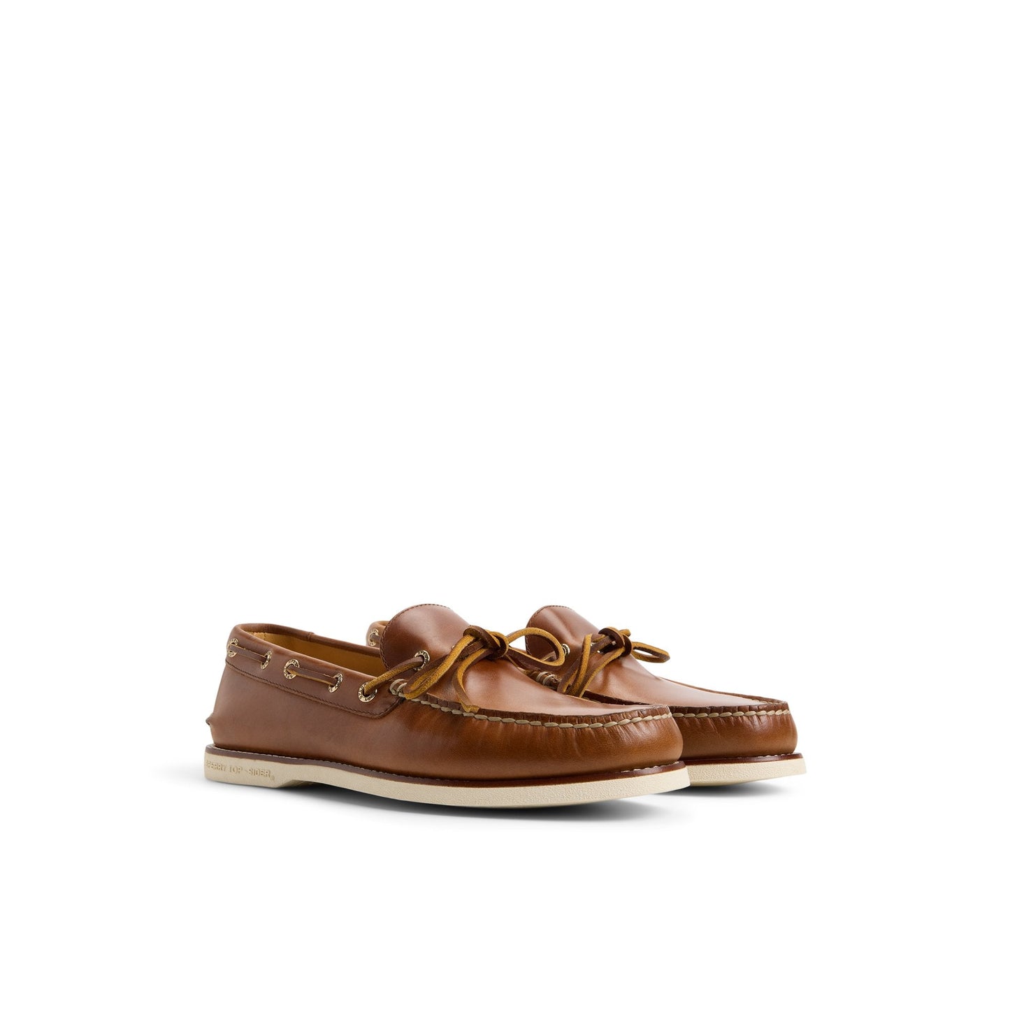Sperry Gold Cup Authentic Original 2-Eye Boat Shoe Open tan
