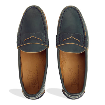 Sperry Gold Cup Made in Maine Penny Loafer Navy