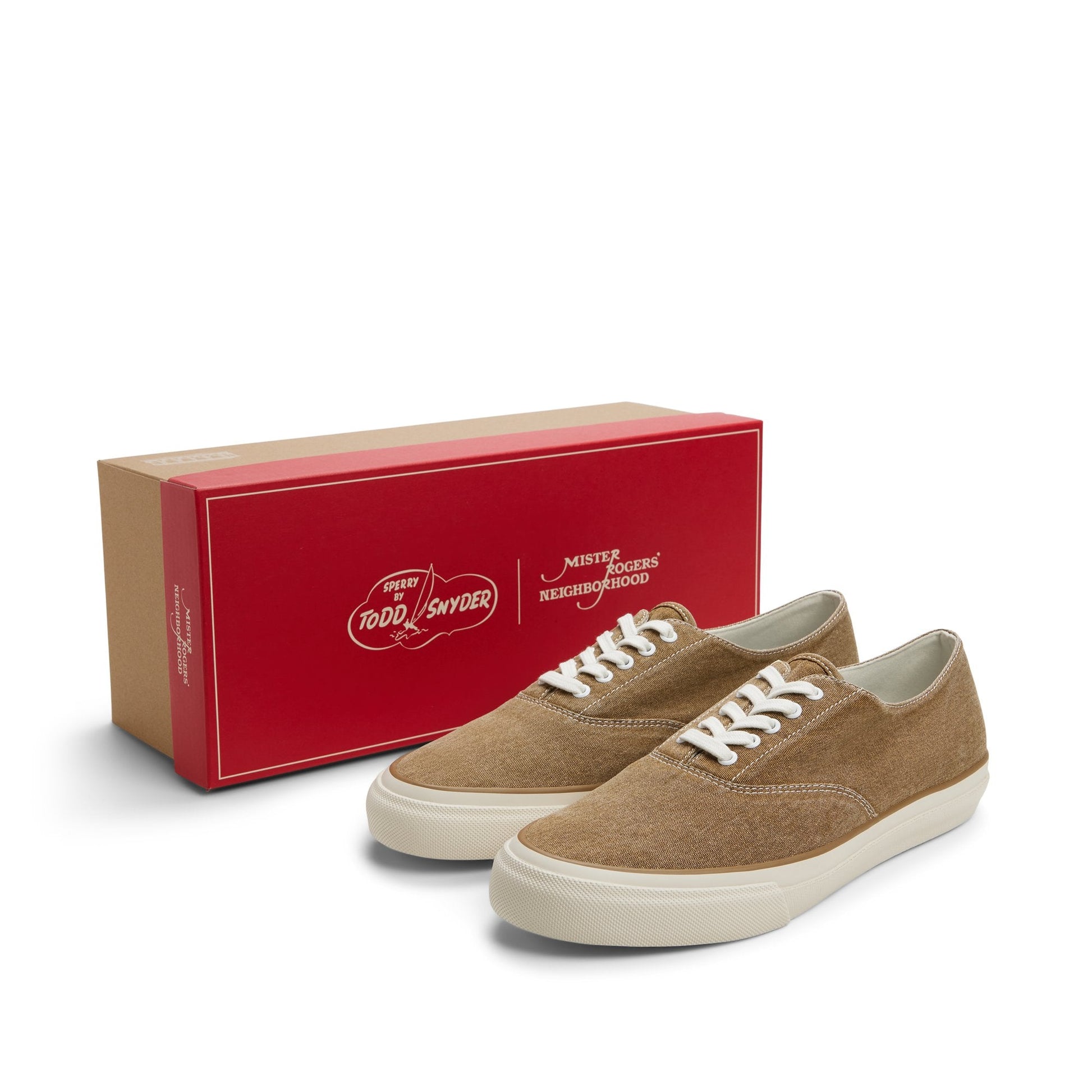 Sperry Sperry x Todd Snyder x Mister Rogers' Neighborhood CVO Sneaker Reissue Bronze Brown