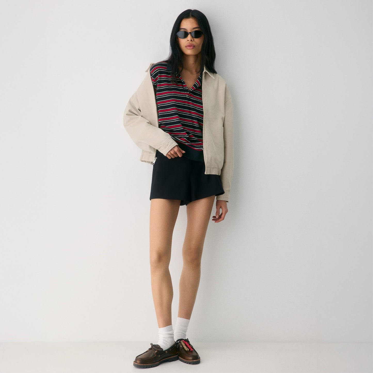 Sperry Sperry x Aritzia Authentic Original 2 Eye Lug Dark brown
