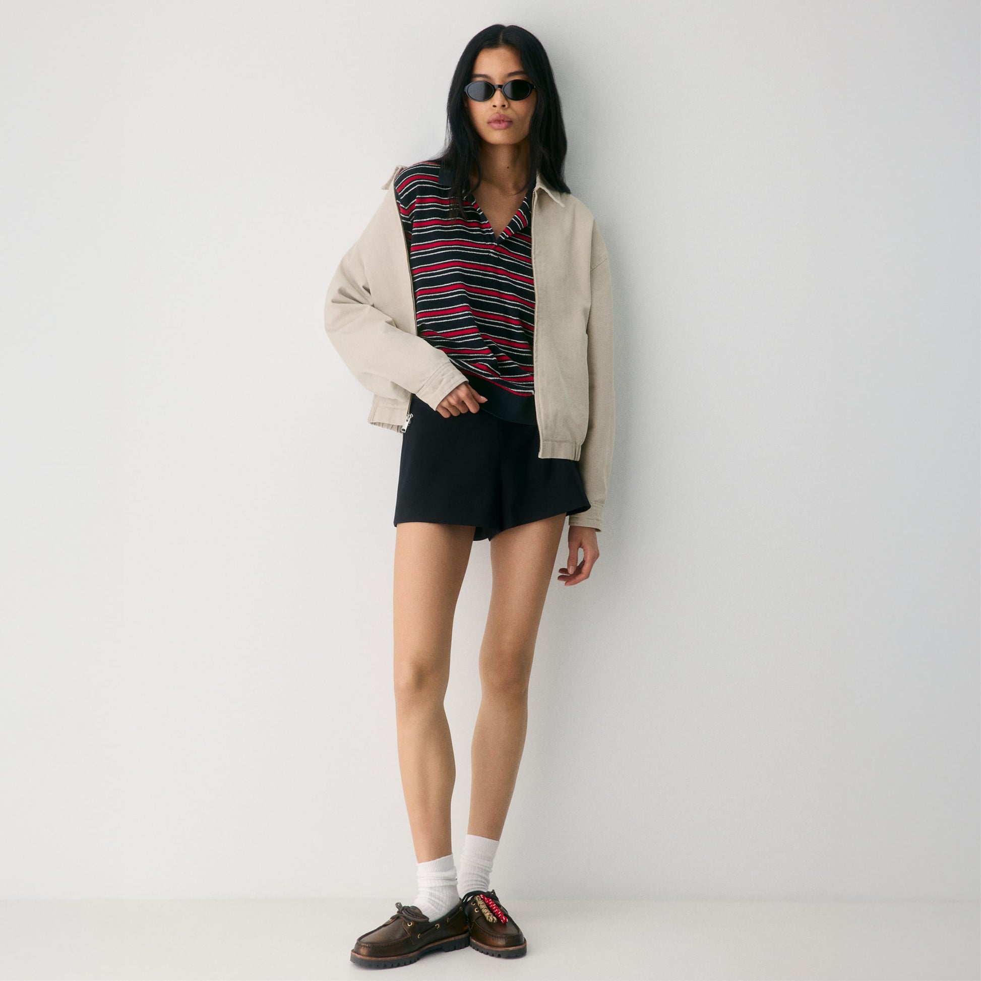Sperry Sperry x Aritzia Authentic Original 2 Eye Lug Dark brown