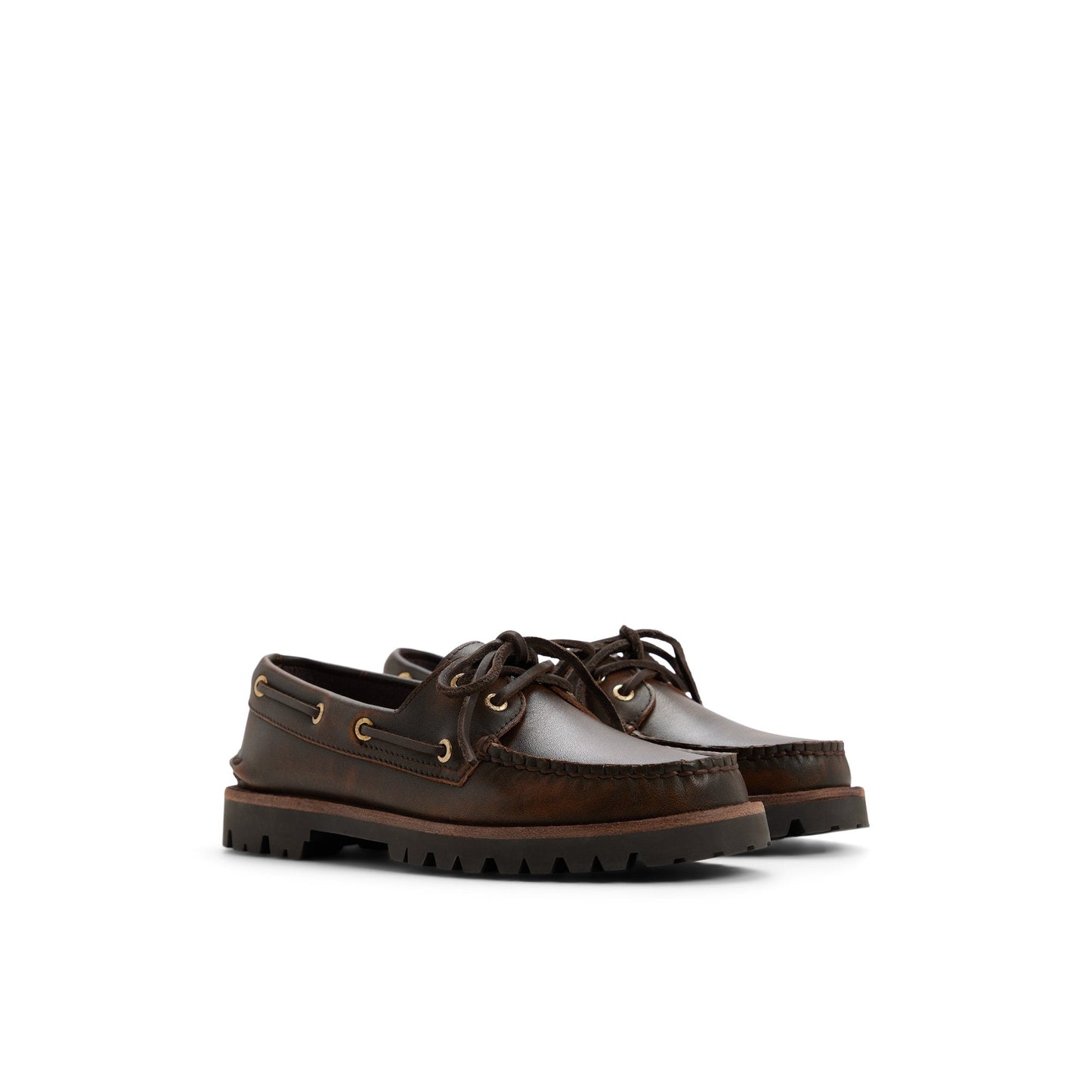 Sperry Sperry x Aritzia Authentic Original 2 Eye Lug Dark brown