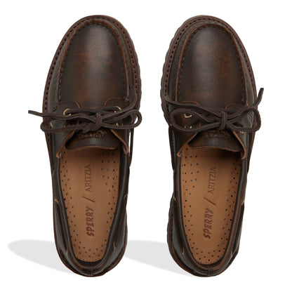 Sperry Sperry x Aritzia Authentic Original 2 Eye Lug Dark brown