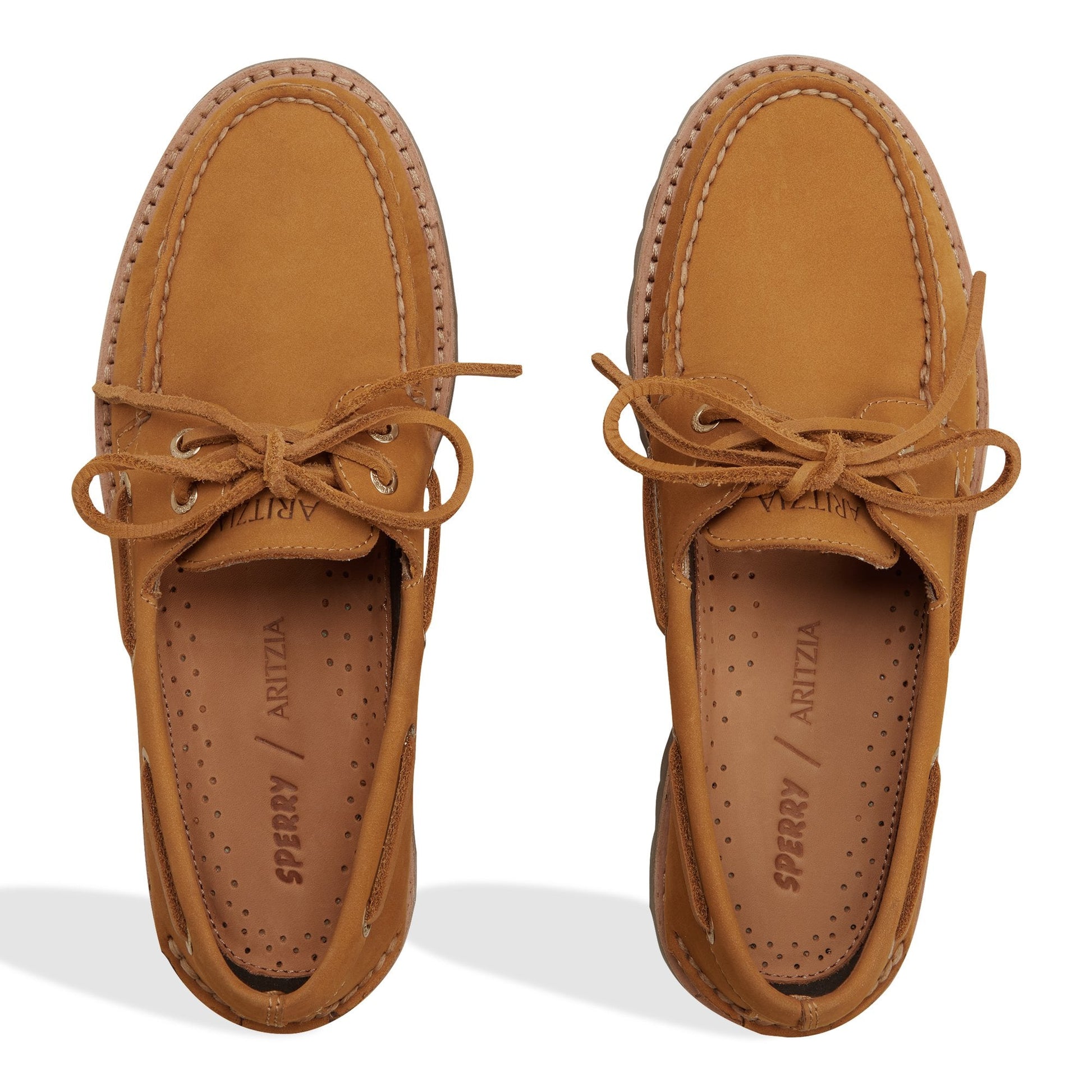 Sperry Sperry x Aritzia Authentic Original 2 Eye Lug Wheat