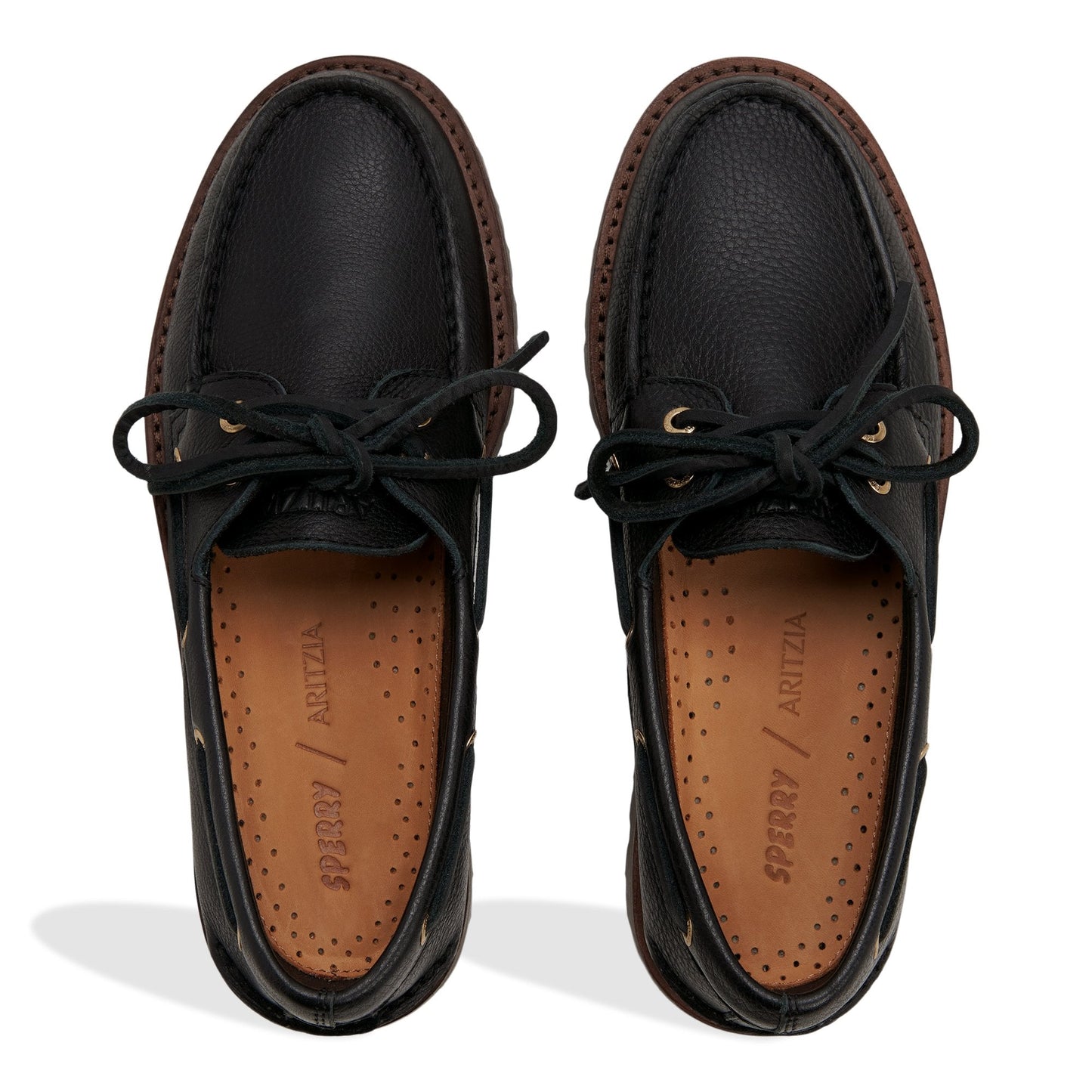 Sperry Sperry x Aritzia Authentic Original 2 Eye Lug Black