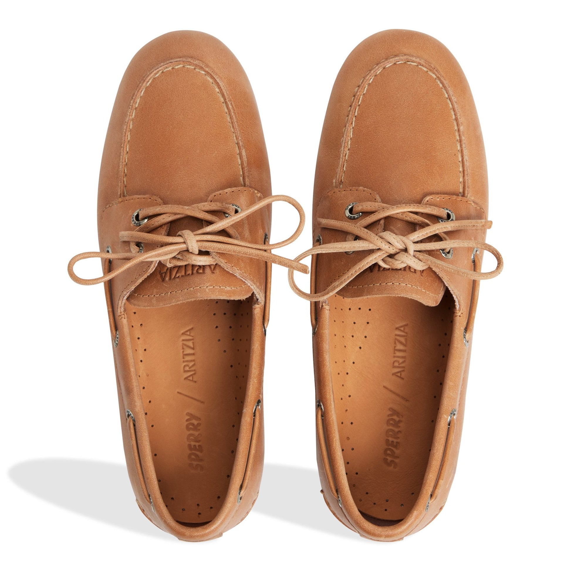 Sperry Sperry x Aritzia Slim Boat Shoe Tan