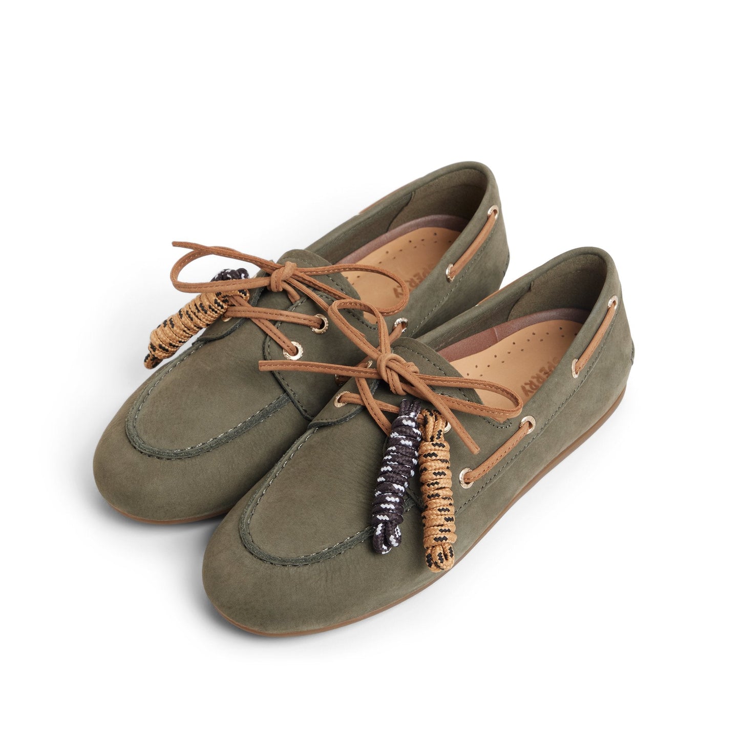 Sperry Sperry x Aritzia Slim Boat Shoe Olive