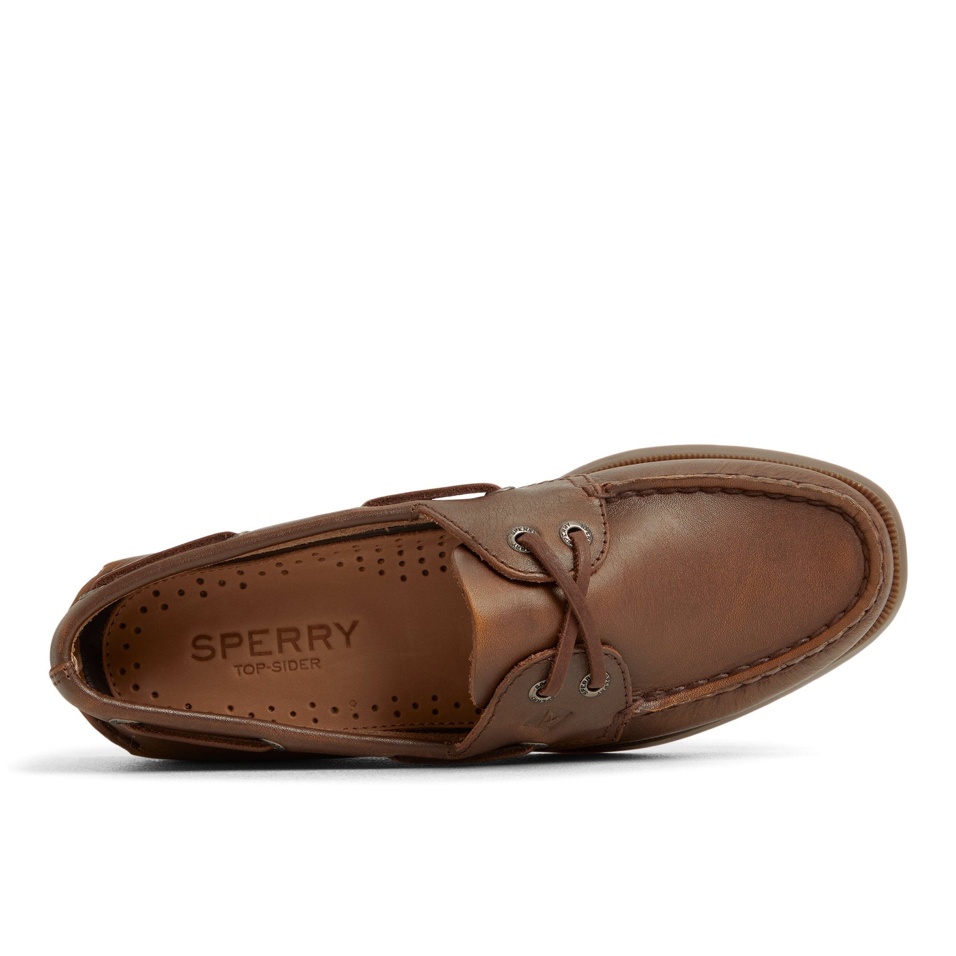 Sperry Authentic Original 2 Eye Boat Shoe Medium brown