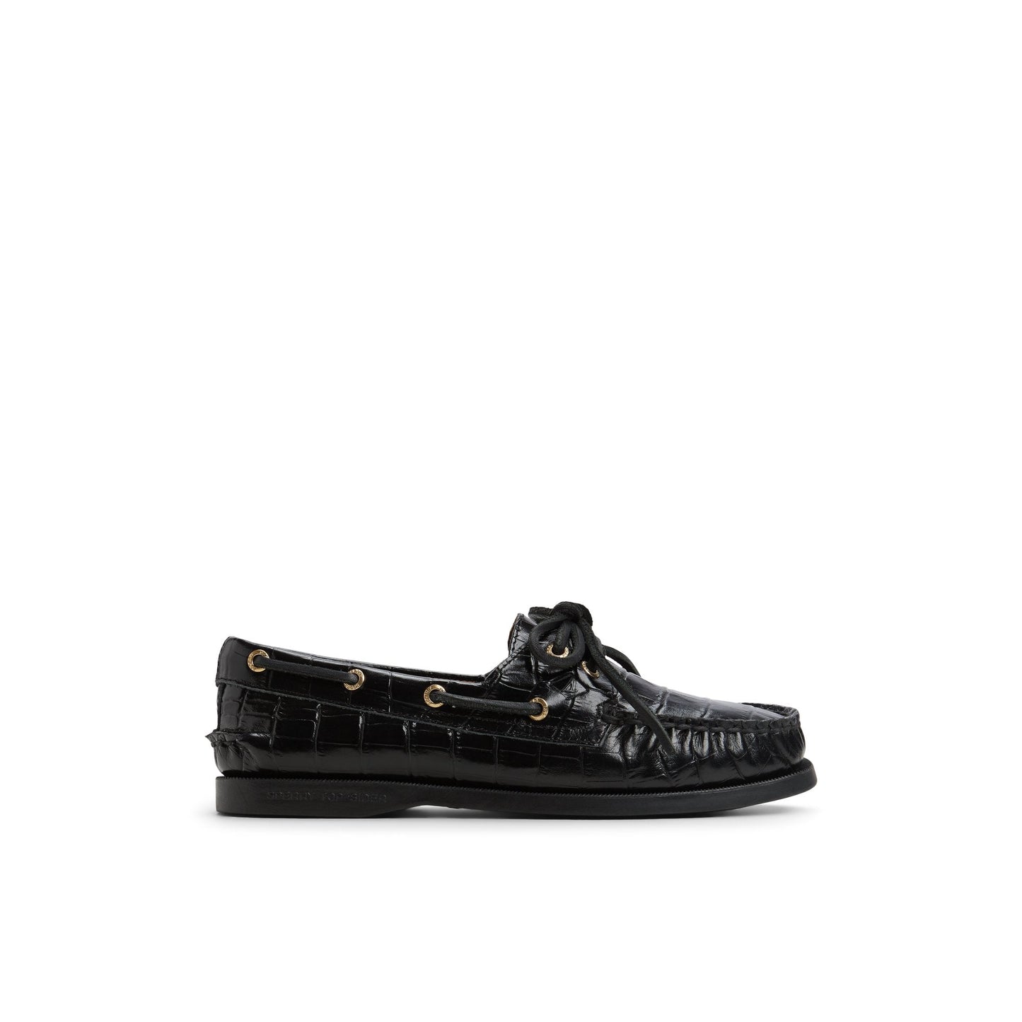 Sperry Authentic Original 2 Eye Boat Shoe Black