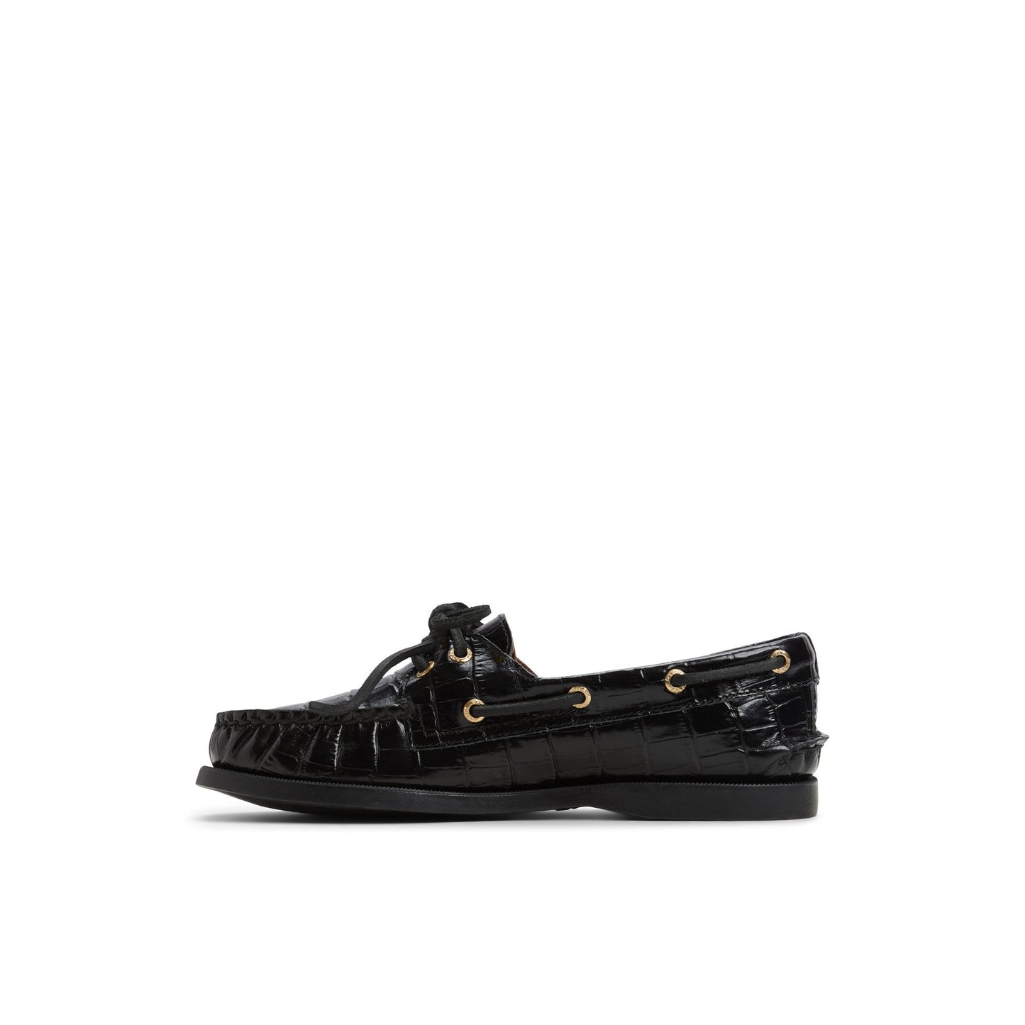 Sperry Authentic Original 2 Eye Boat Shoe Black