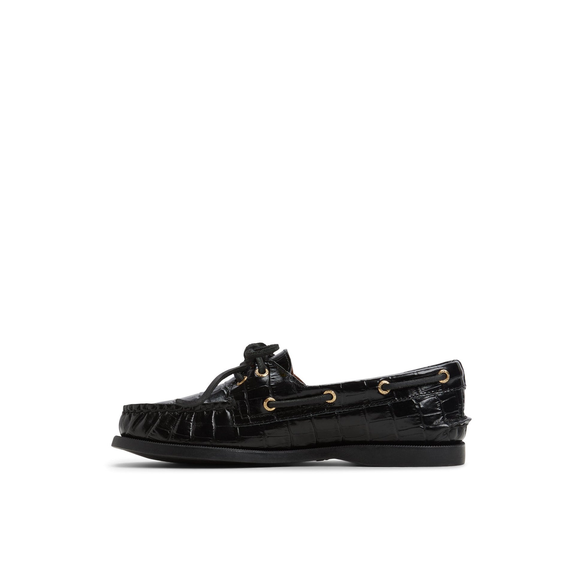 Sperry Authentic Original 2 Eye Boat Shoe Black