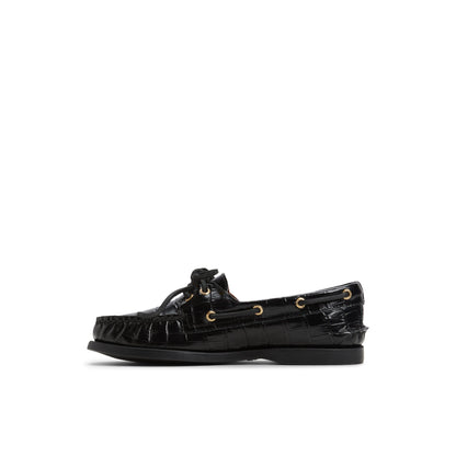 Sperry Authentic Original 2 Eye Boat Shoe Black