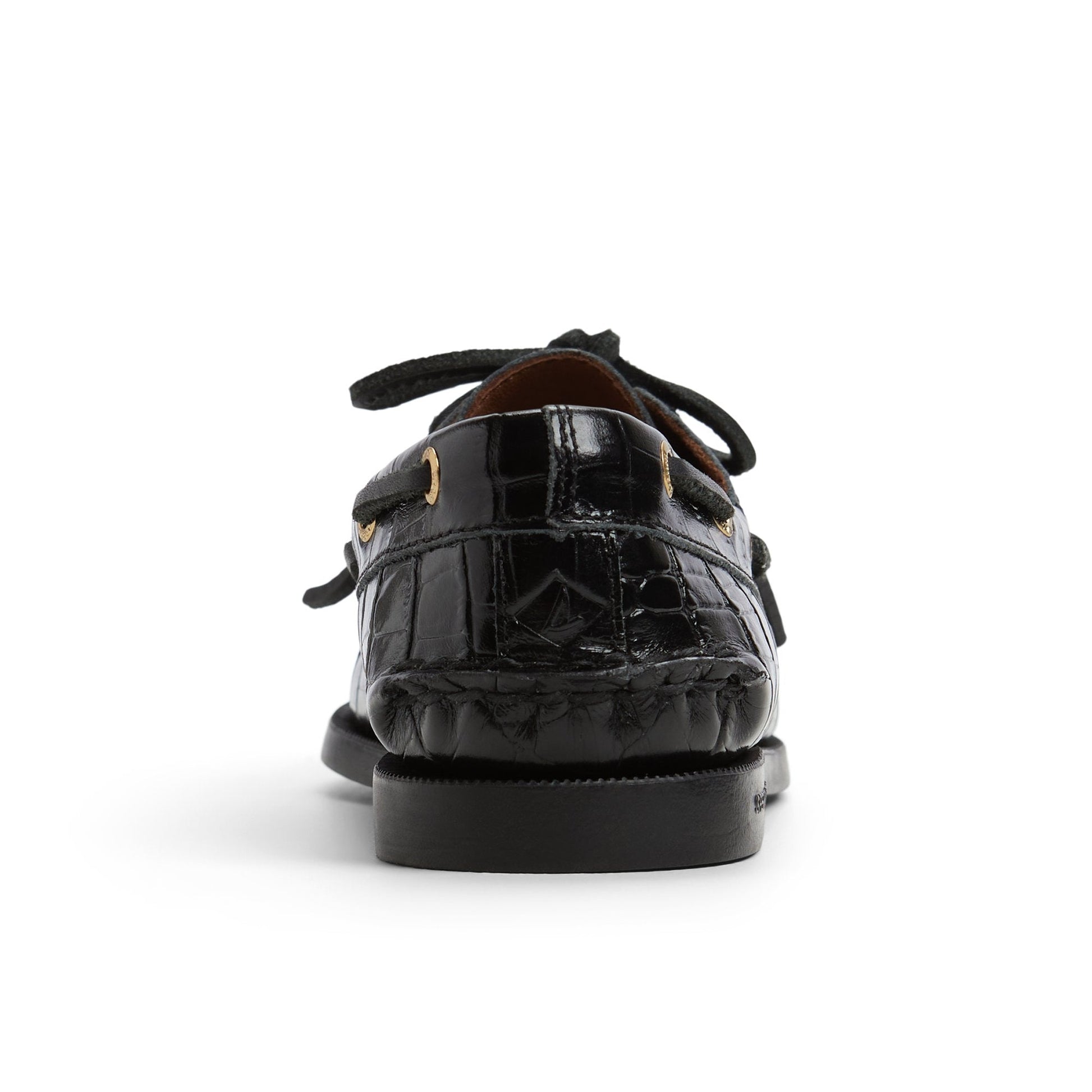 Sperry Authentic Original 2 Eye Boat Shoe Black