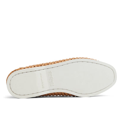 Sperry Authentic Original 2 Eye Woven Boat Shoe Tan
