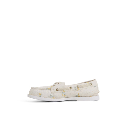 Sperry Authentic Original 2 Eye Lite Boat Shoe Cream