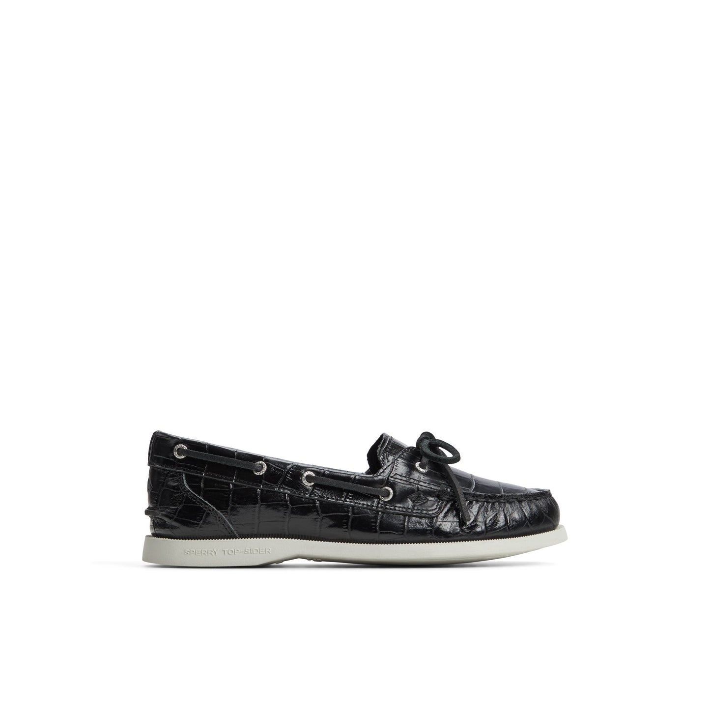 Sperry Authentic Original 1 Eye Boat Shoe Black