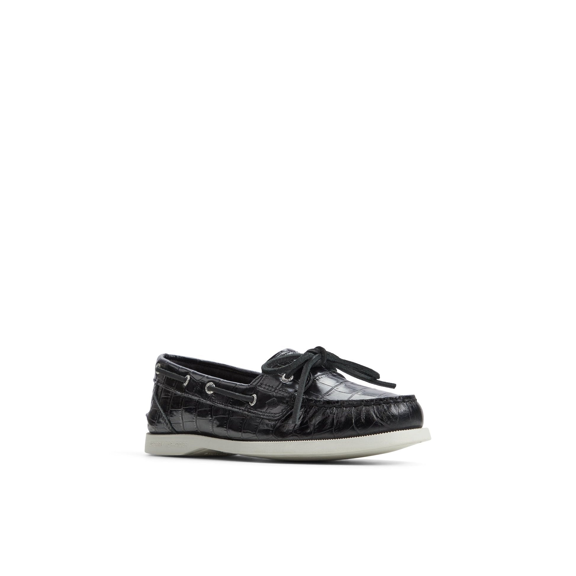 Sperry Authentic Original 1 Eye Boat Shoe Black