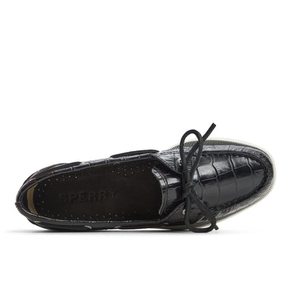 Sperry Authentic Original 1 Eye Boat Shoe Black