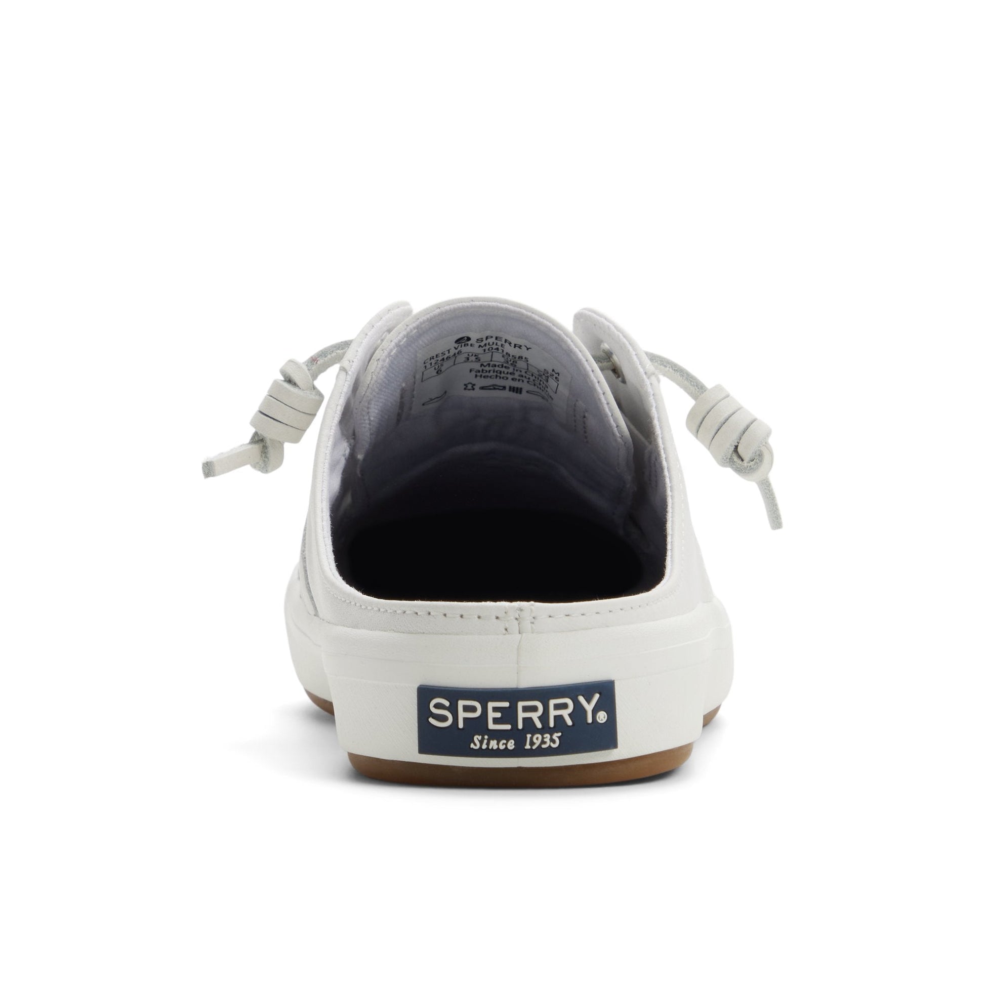Sperry Crest Wave Mule Sneaker White