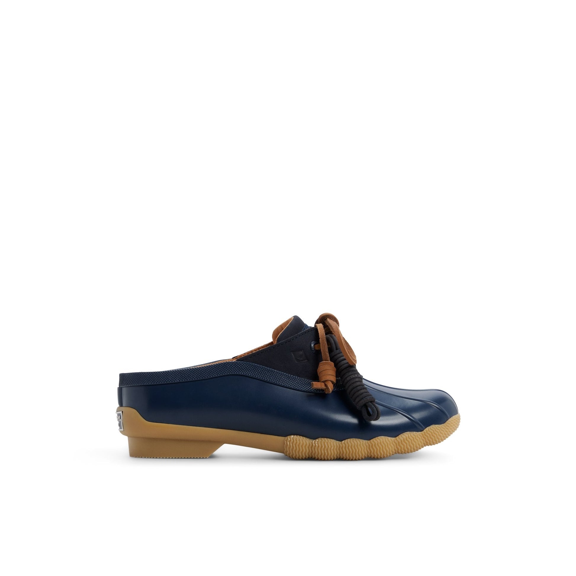 Sperry Saltwater Duck Mule Clog Navy