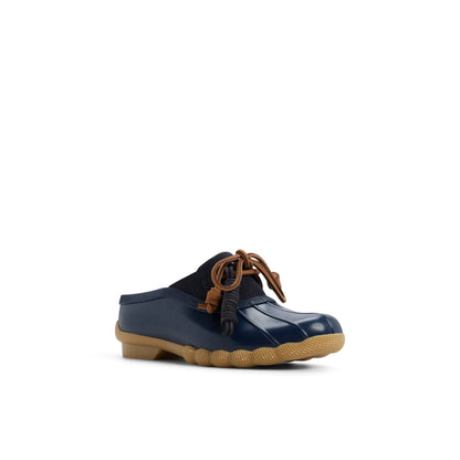 Sperry Saltwater Duck Mule Clog Navy