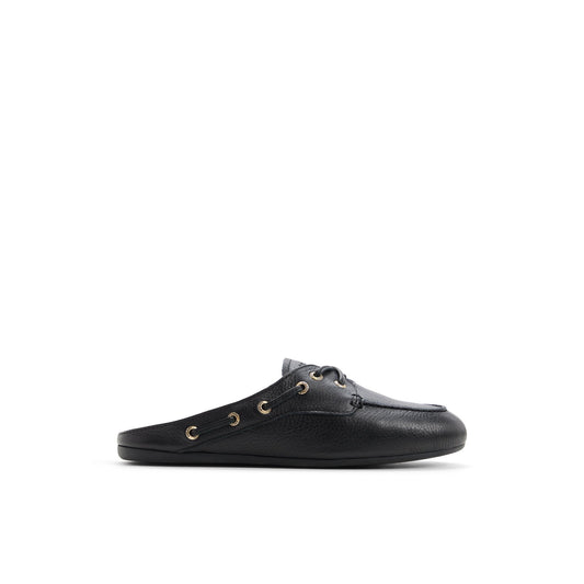 Sperry Slim Boat Mule Black