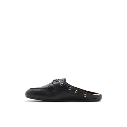 Sperry Slim Boat Mule Black
