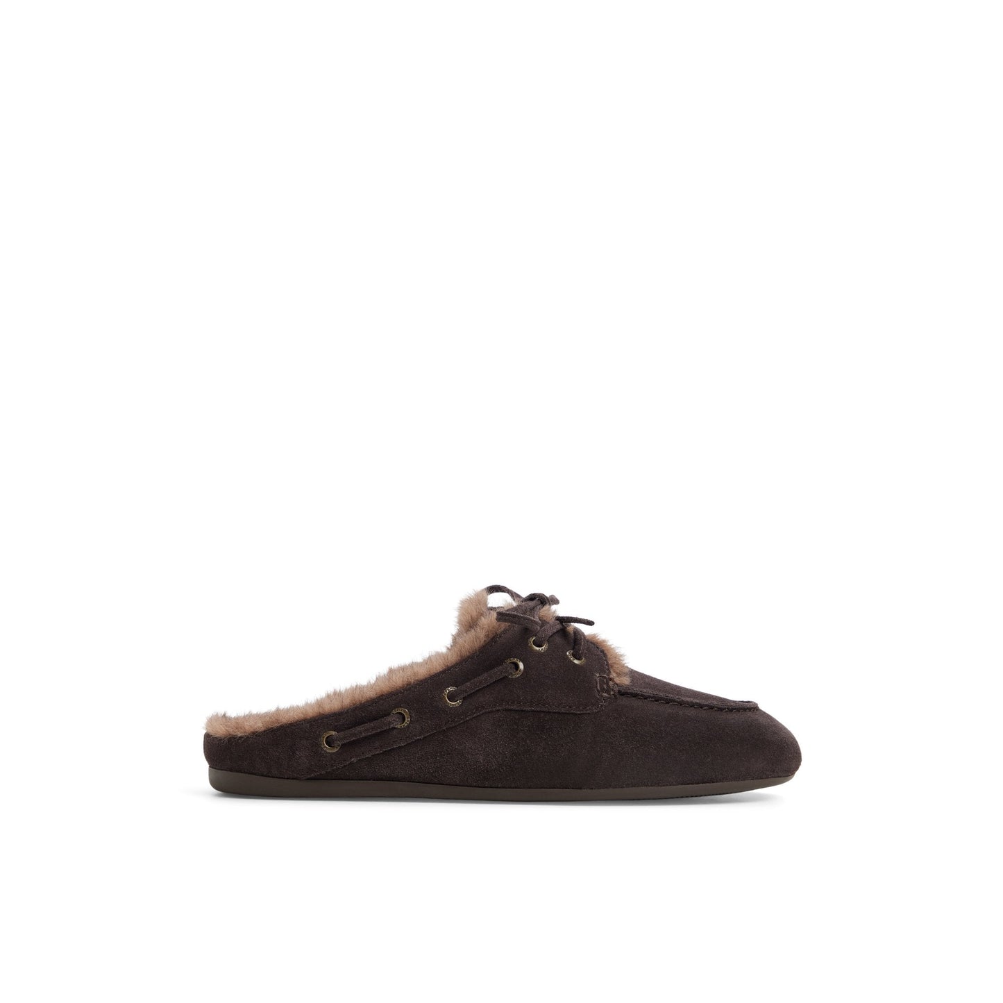 Sperry Slim Boat Mule Dark brown