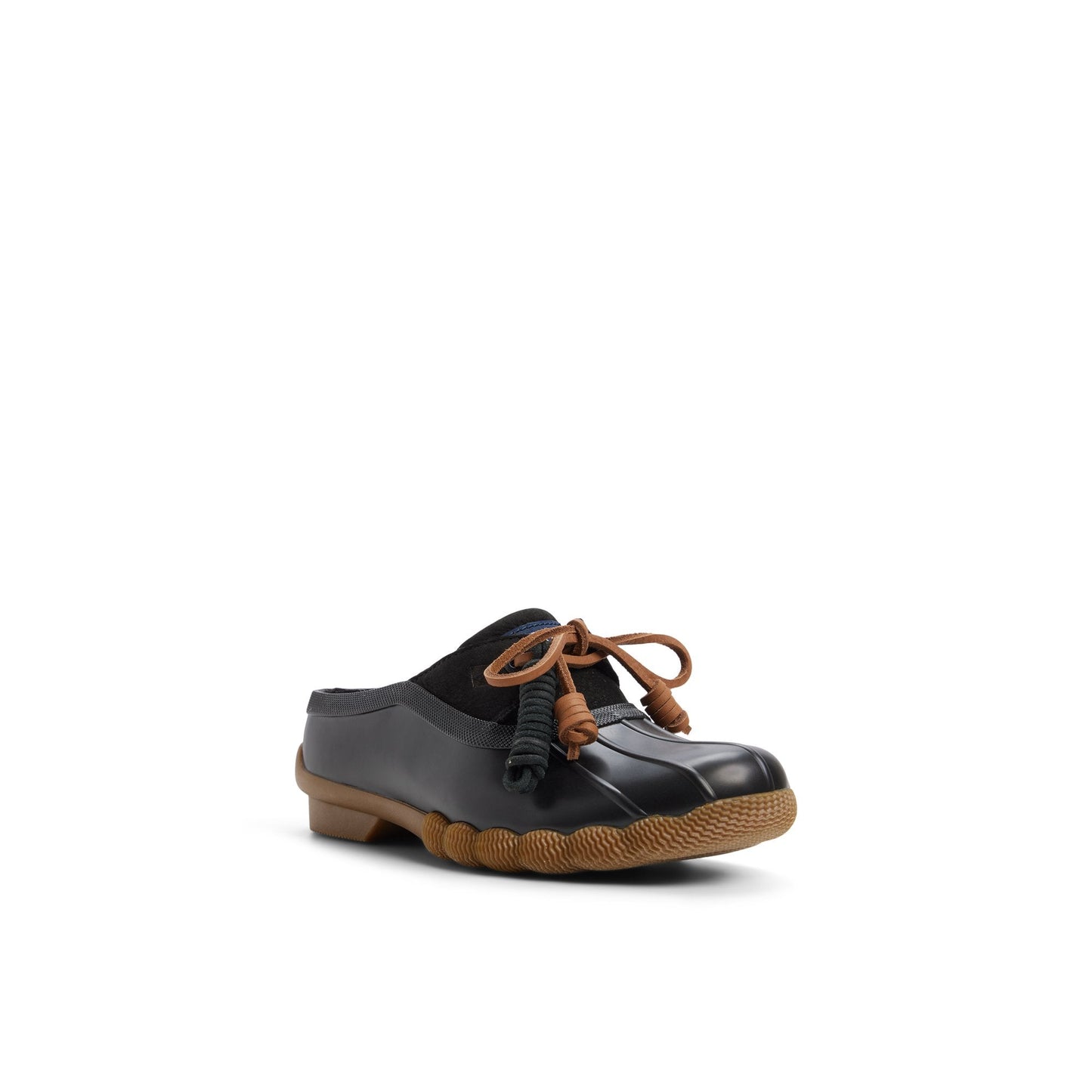 Sperry Saltwater Duck Mule Clog Black