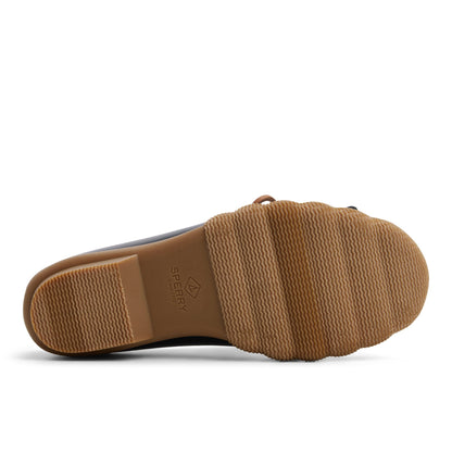 Sperry Saltwater Duck Mule Clog Black
