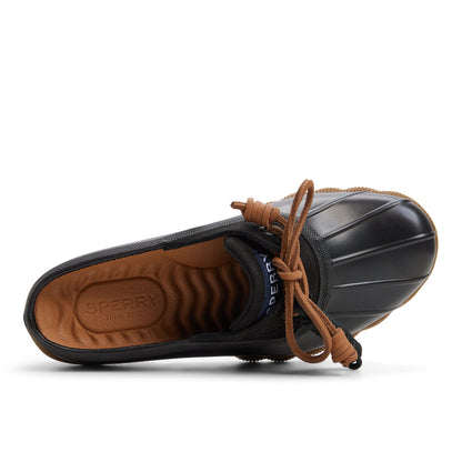 Sperry Saltwater Duck Mule Clog Black