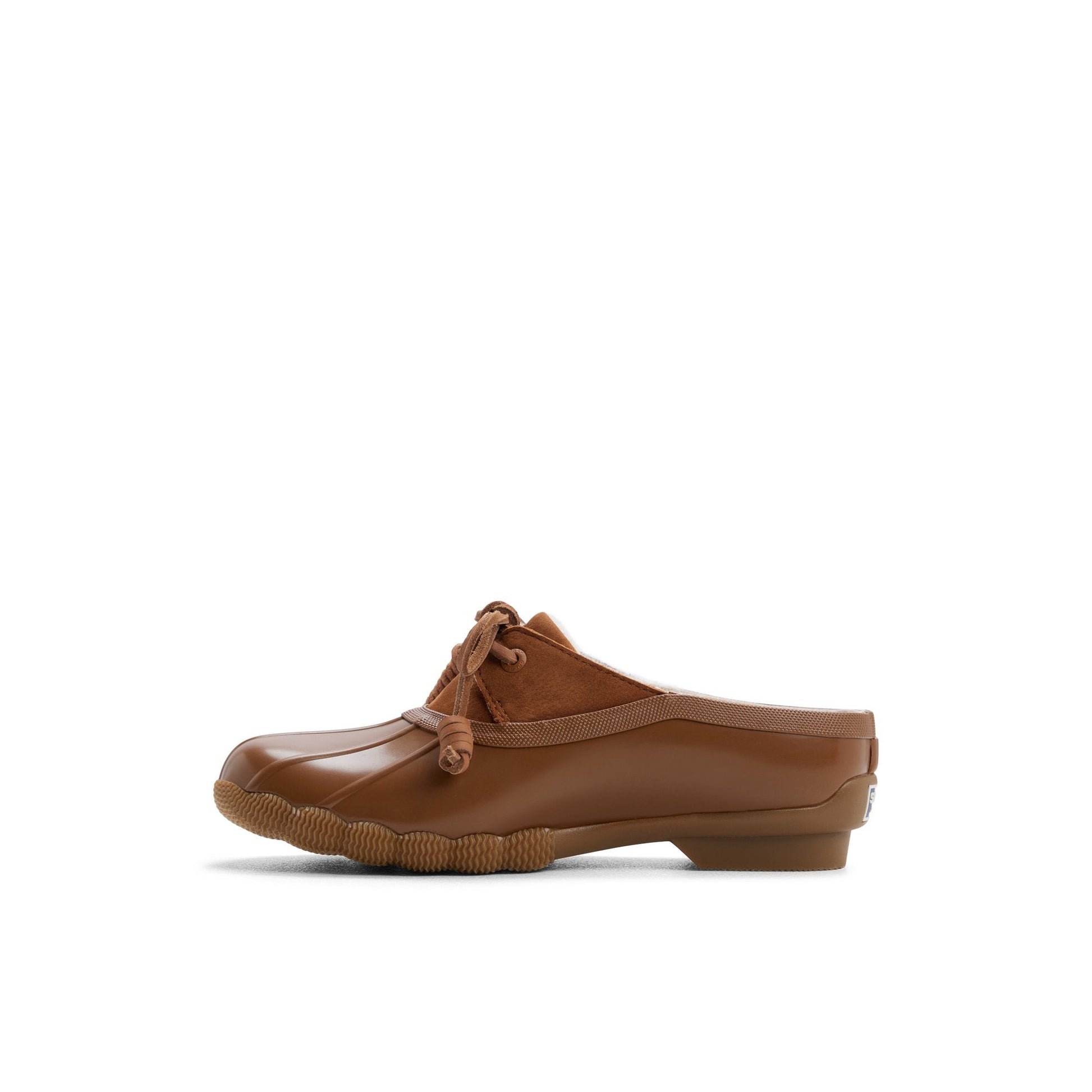 Sperry Saltwater Duck Mule Clog Tan