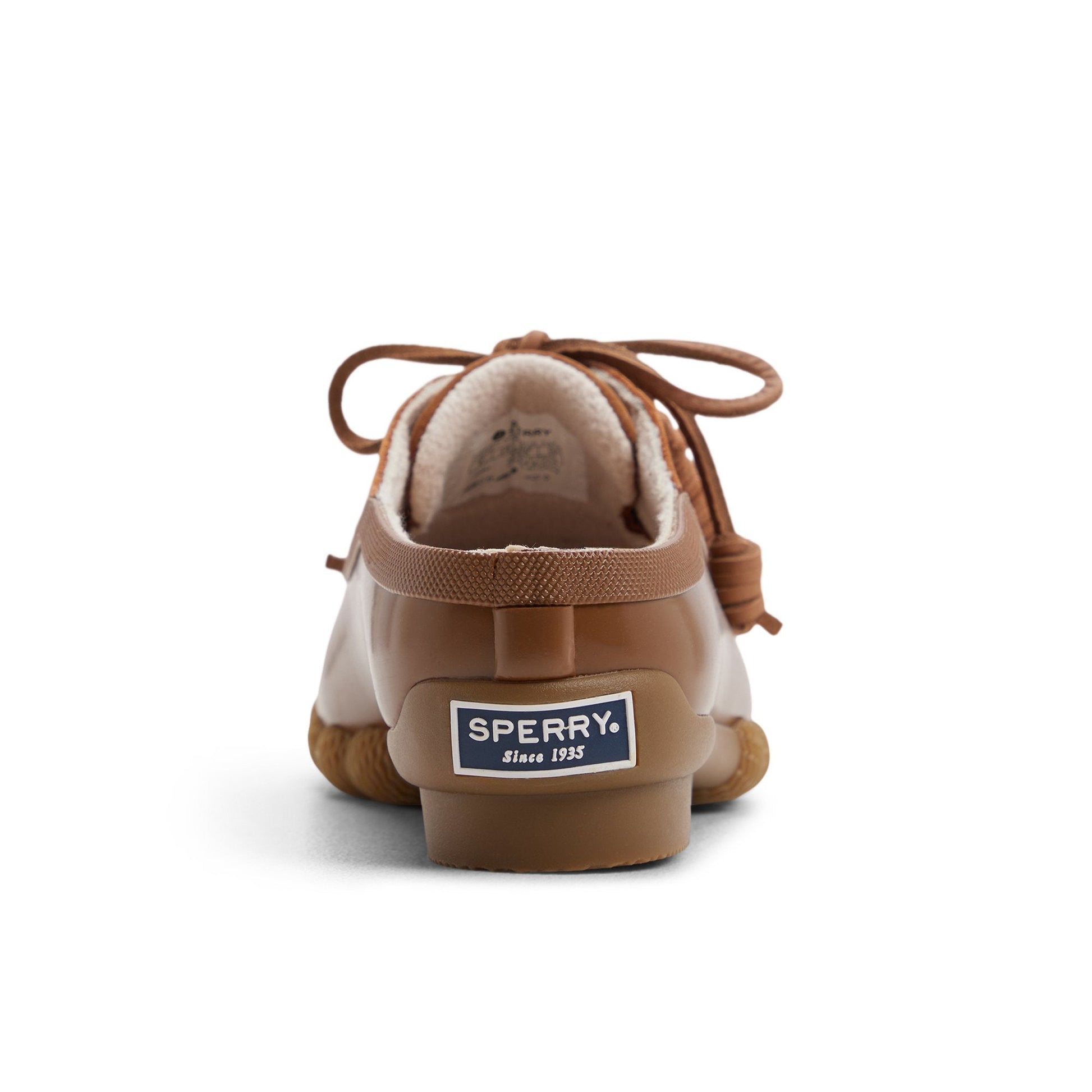 Sperry Saltwater Duck Mule Clog Tan