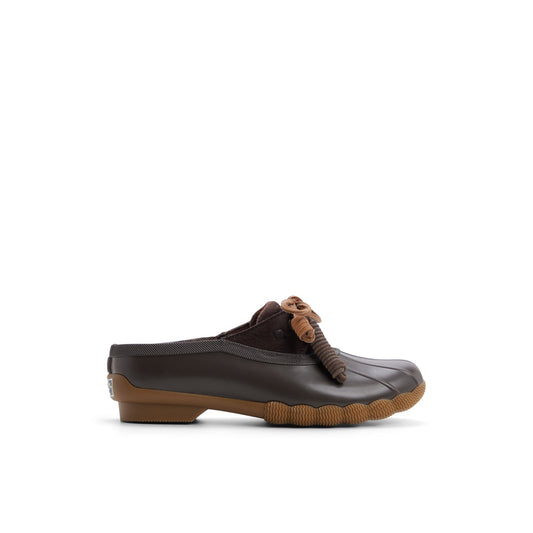 Sperry Saltwater Duck Mule Clog Dark brown