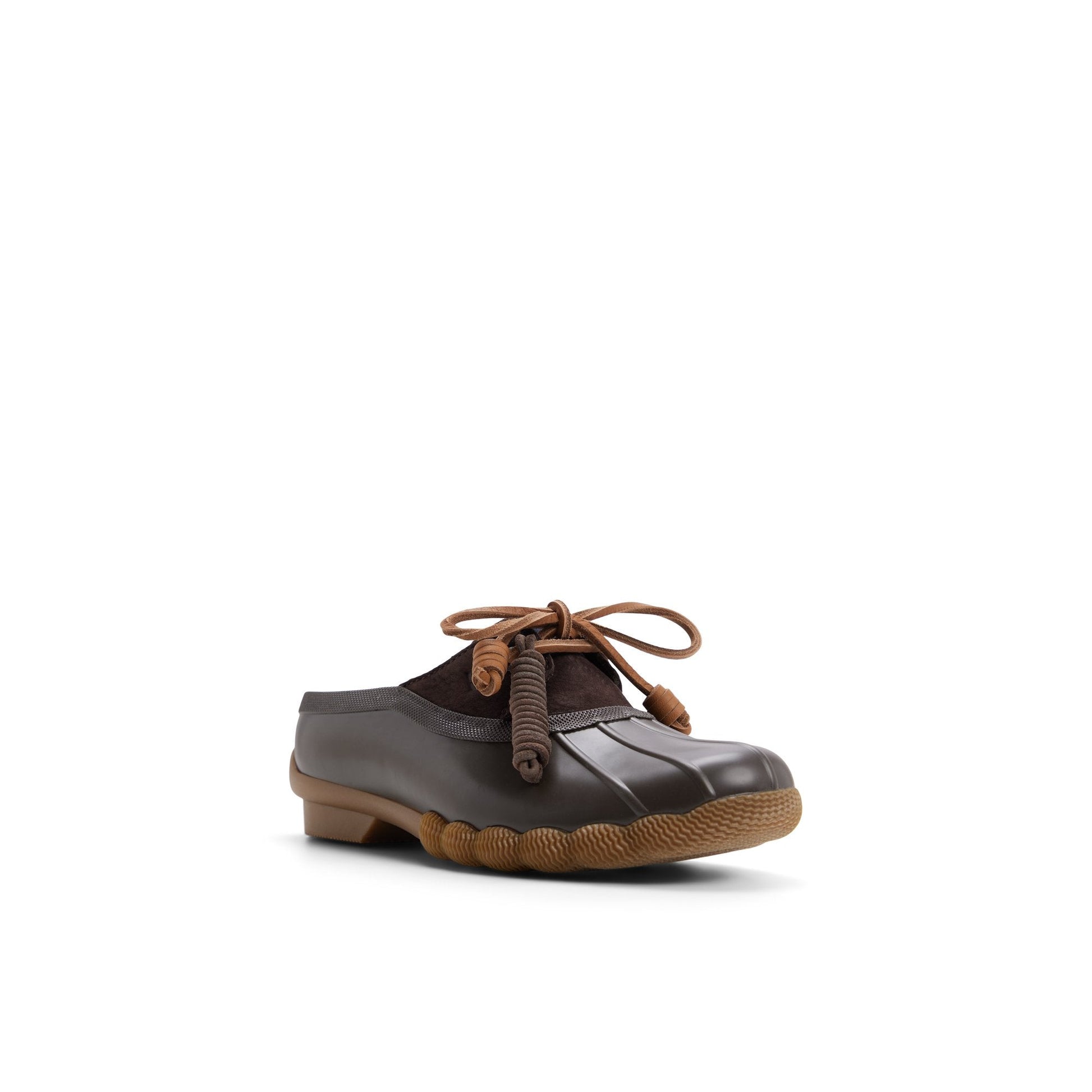 Sperry Saltwater Duck Mule Clog Dark brown