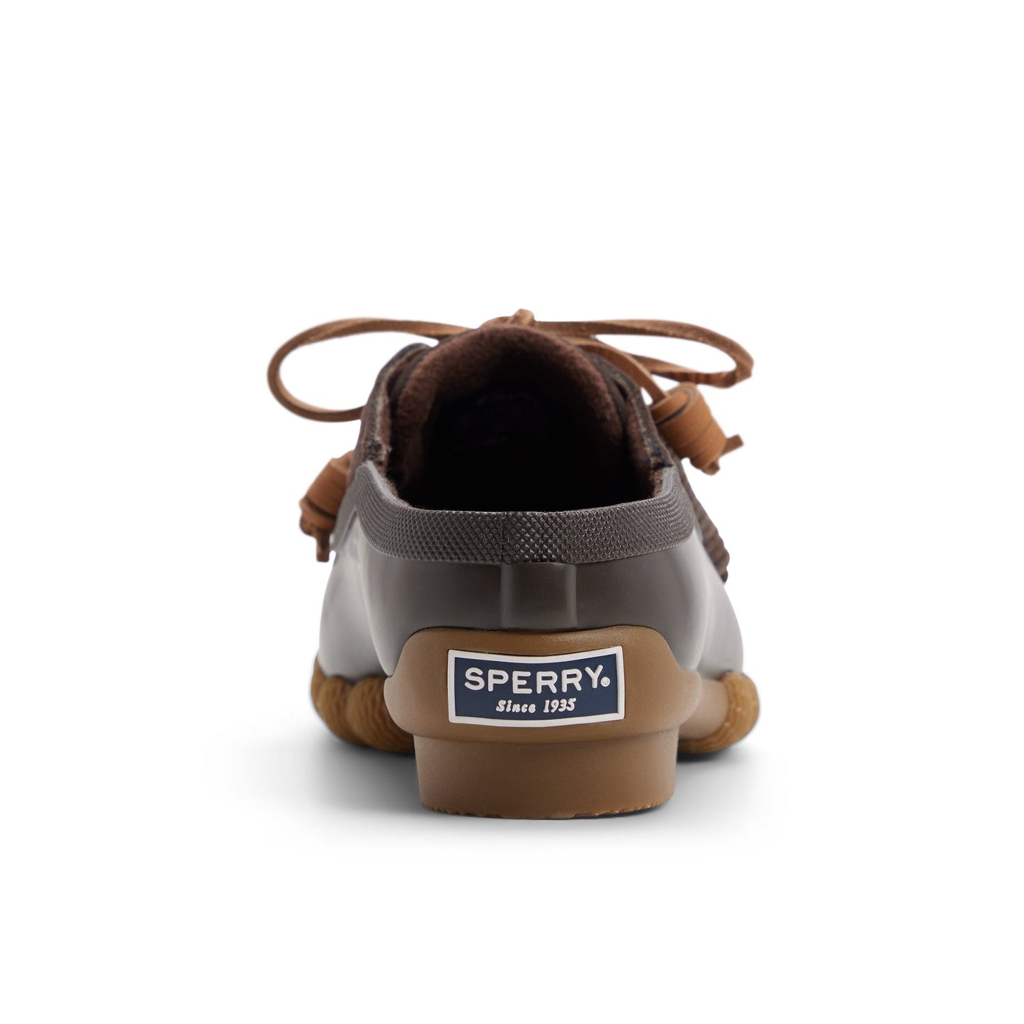 Sperry Saltwater Duck Mule Clog Dark brown