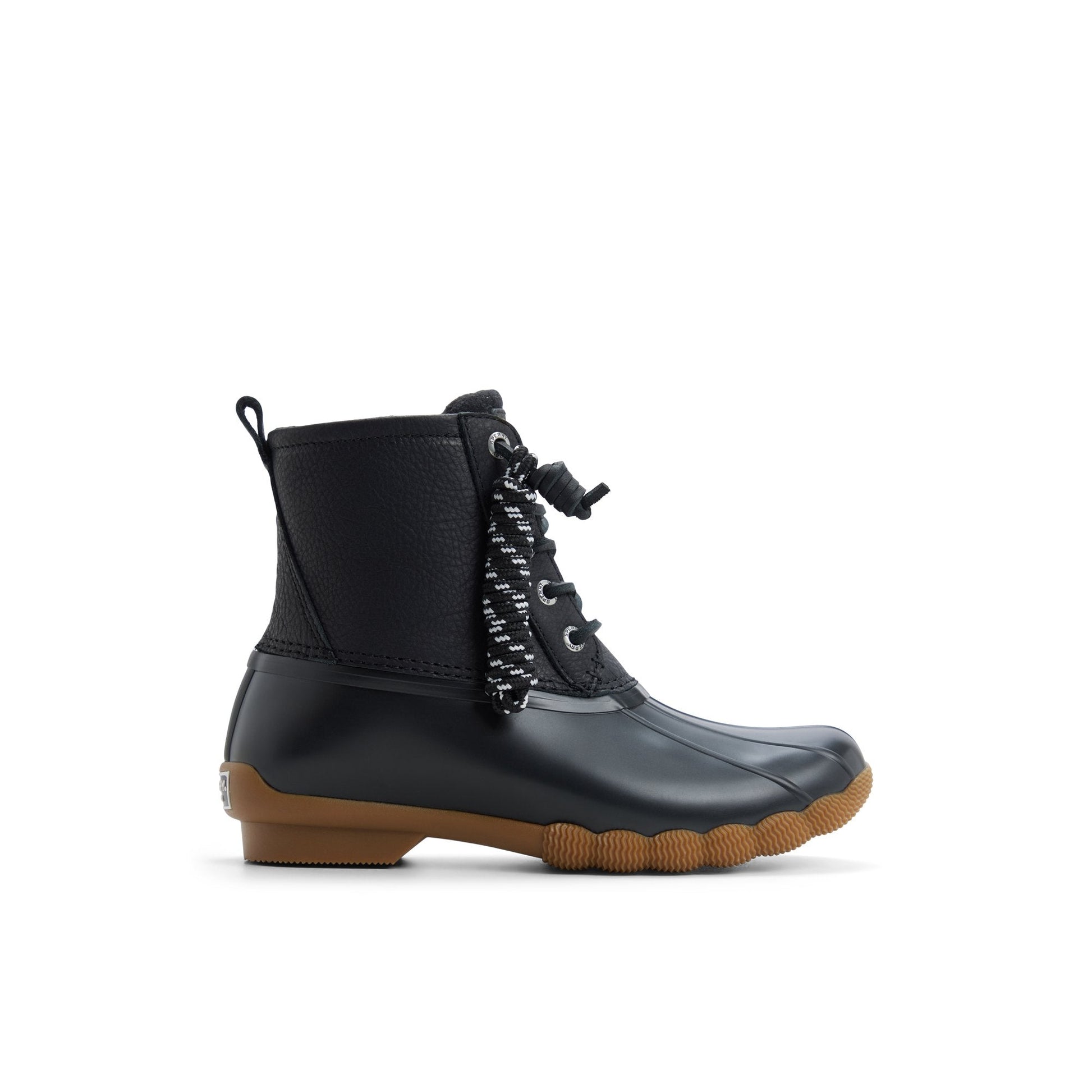 Sperry Saltwater Duck Lug Boot Black