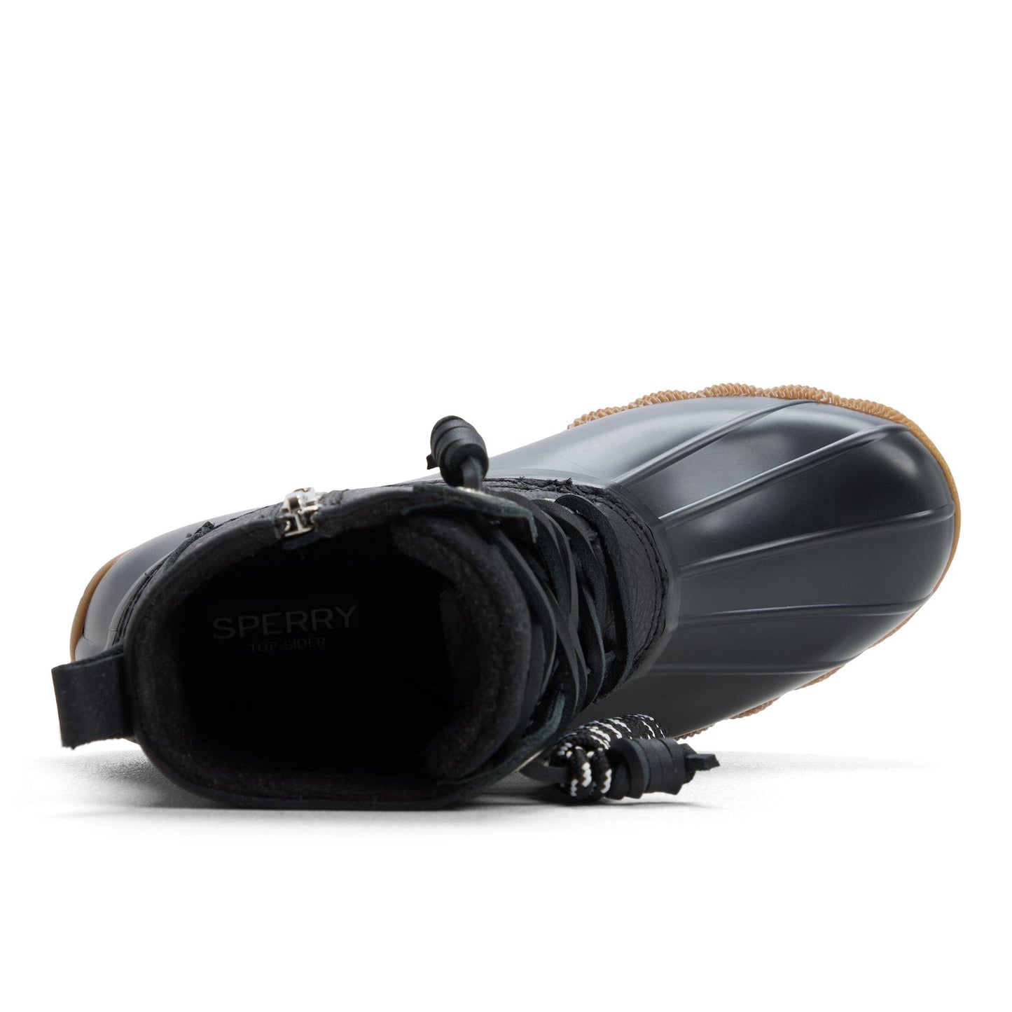 Sperry Saltwater Duck Lug Boot Black