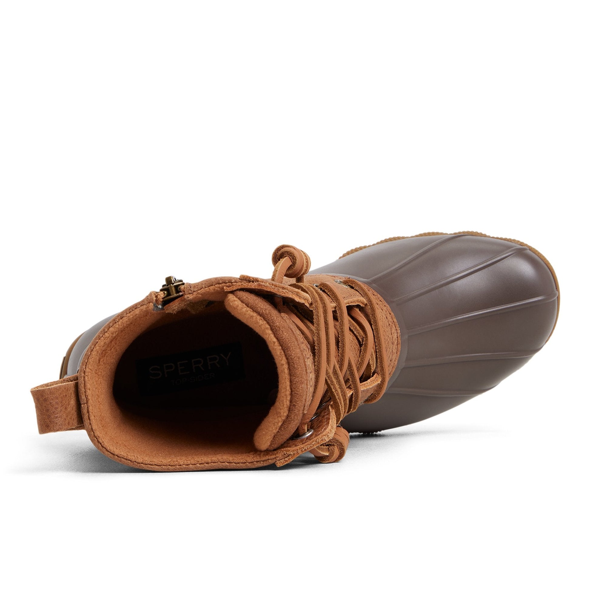 Sperry Saltwater Duck Lug Boot Dark brown