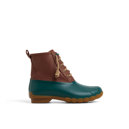 Sperry Saltwater Duck Lug Boot Pine green