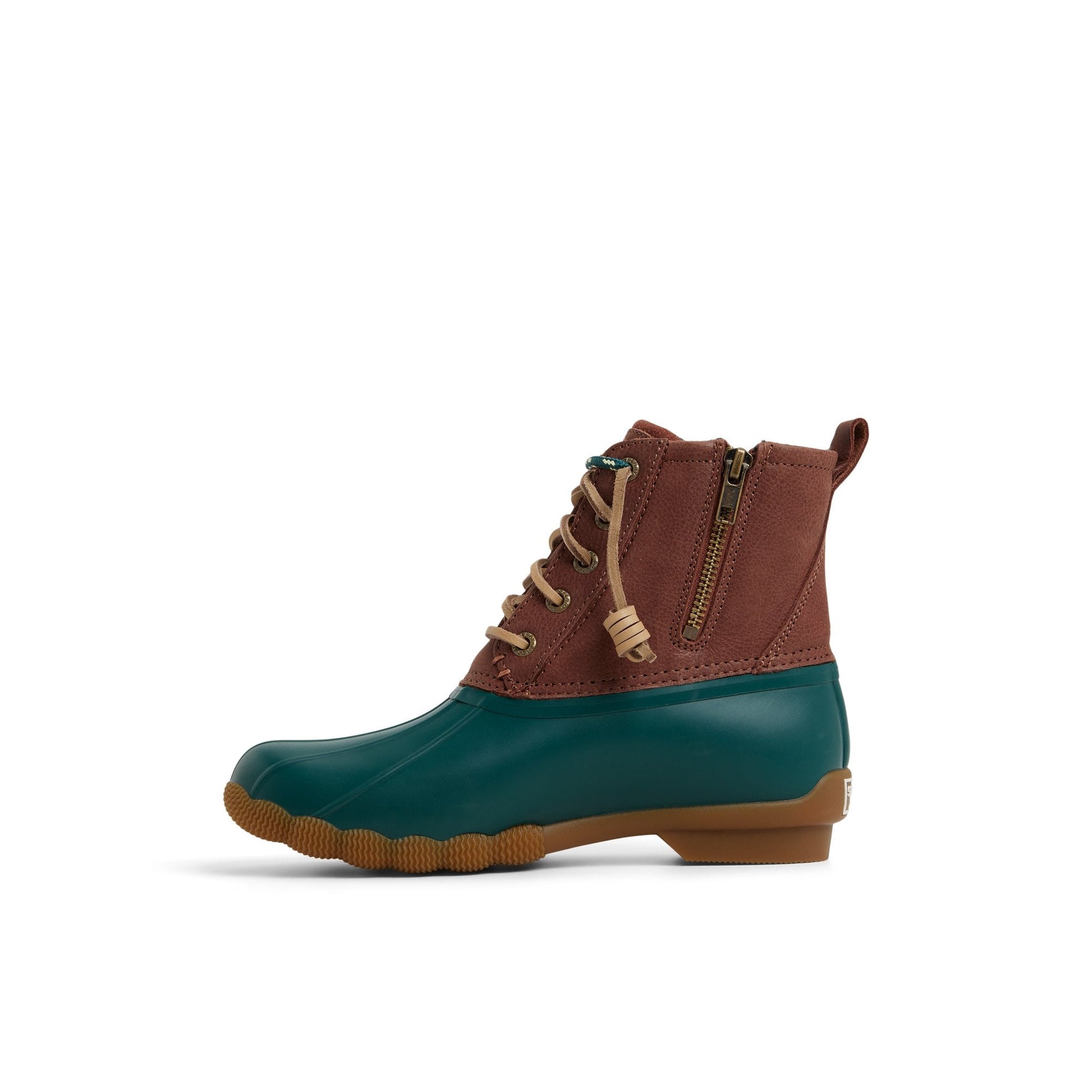 Sperry Saltwater Duck Lug Boot Pine green
