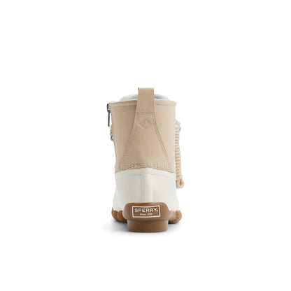 Sperry Saltwater Duck Lug Boot Linen multi