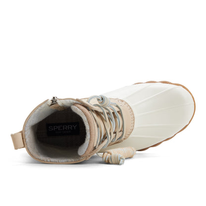 Sperry Saltwater Duck Lug Boot Linen multi