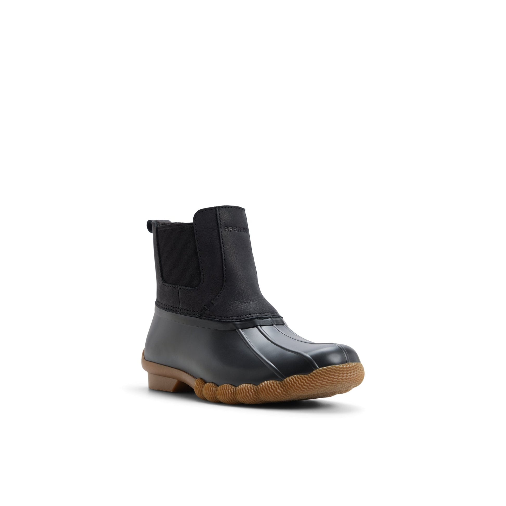 Sperry Saltwater Duck Chelsea Boot Black